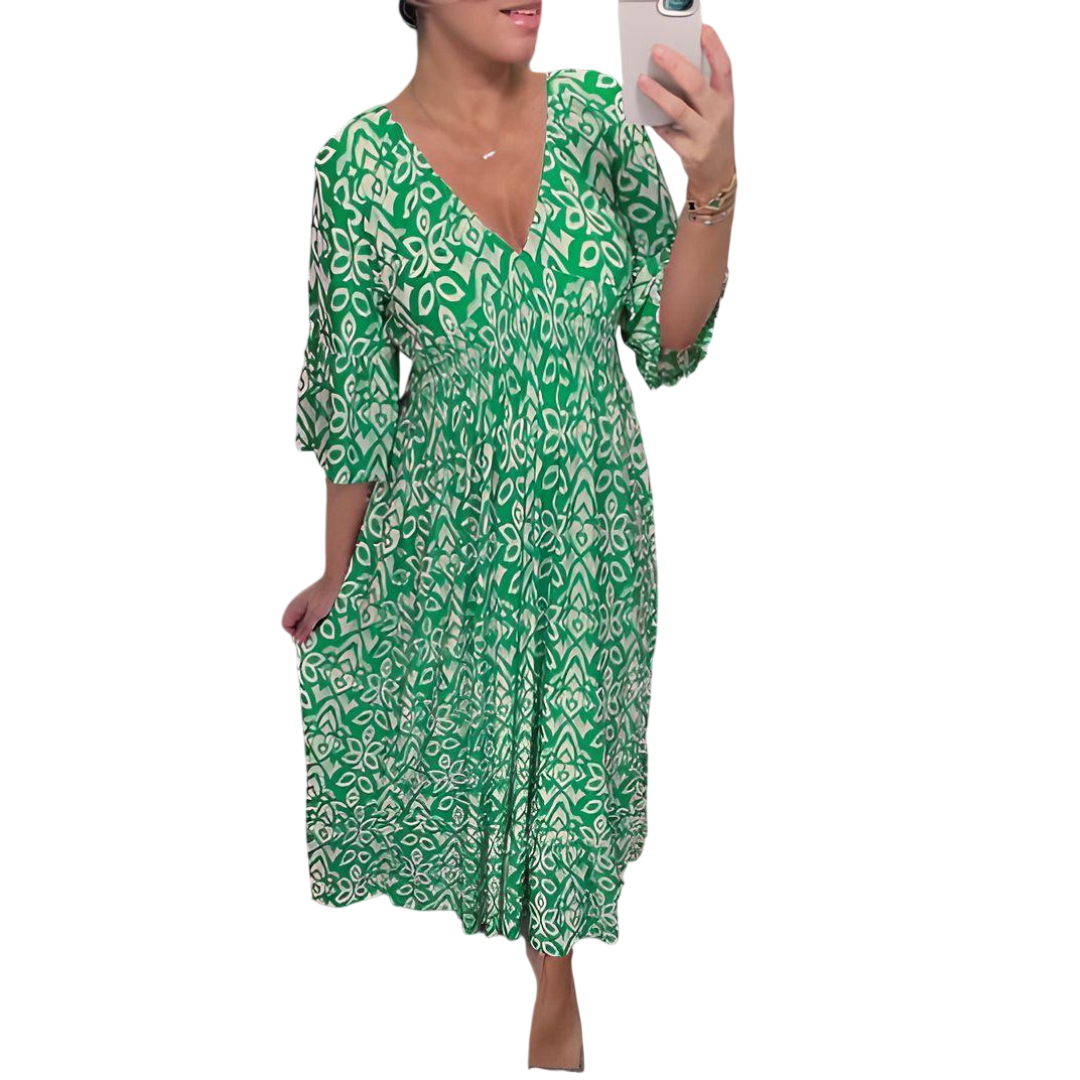 Lacey – Robe Imprimée Bohème