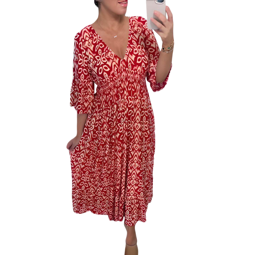 Lacey – Robe Imprimée Bohème