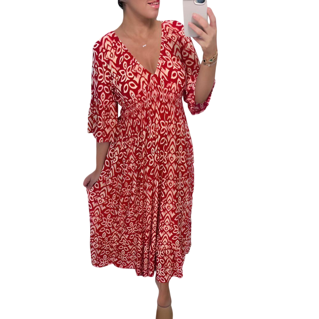 Lacey – Robe Imprimée Bohème