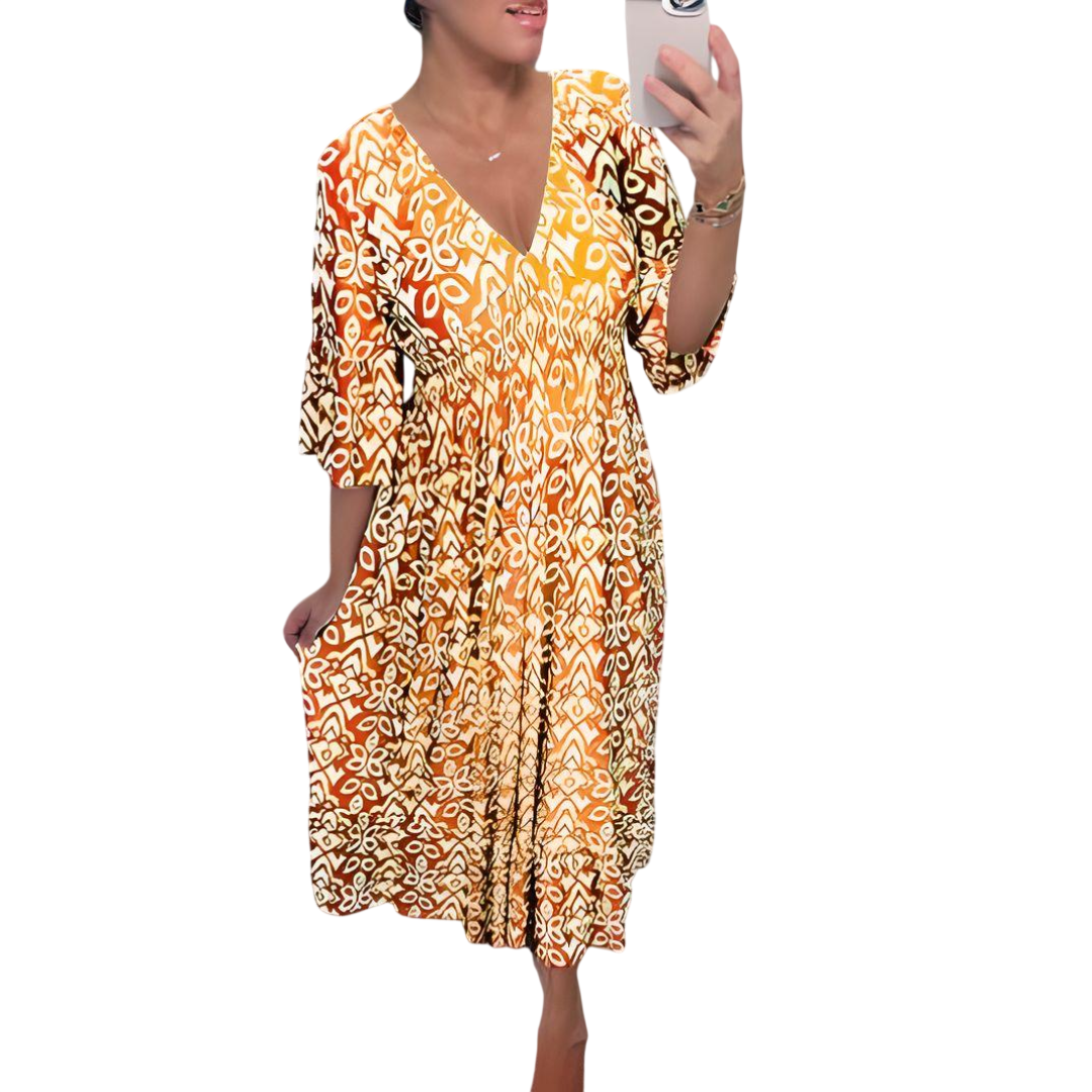 Lacey – Robe Imprimée Bohème