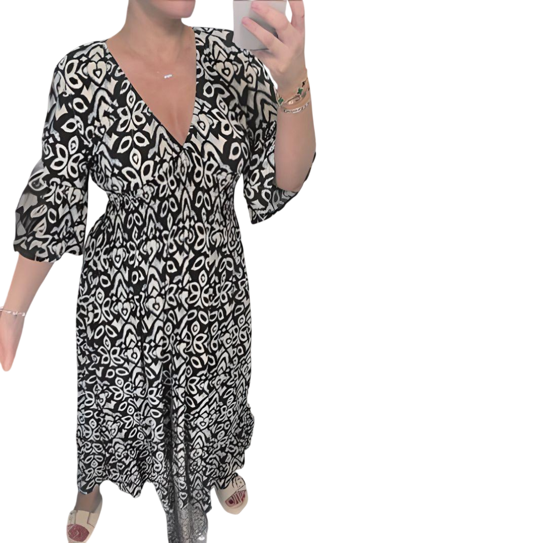 Lacey – Robe Imprimée Bohème