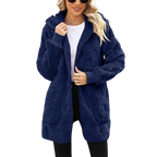 Talia – Checked Fleece Jacket