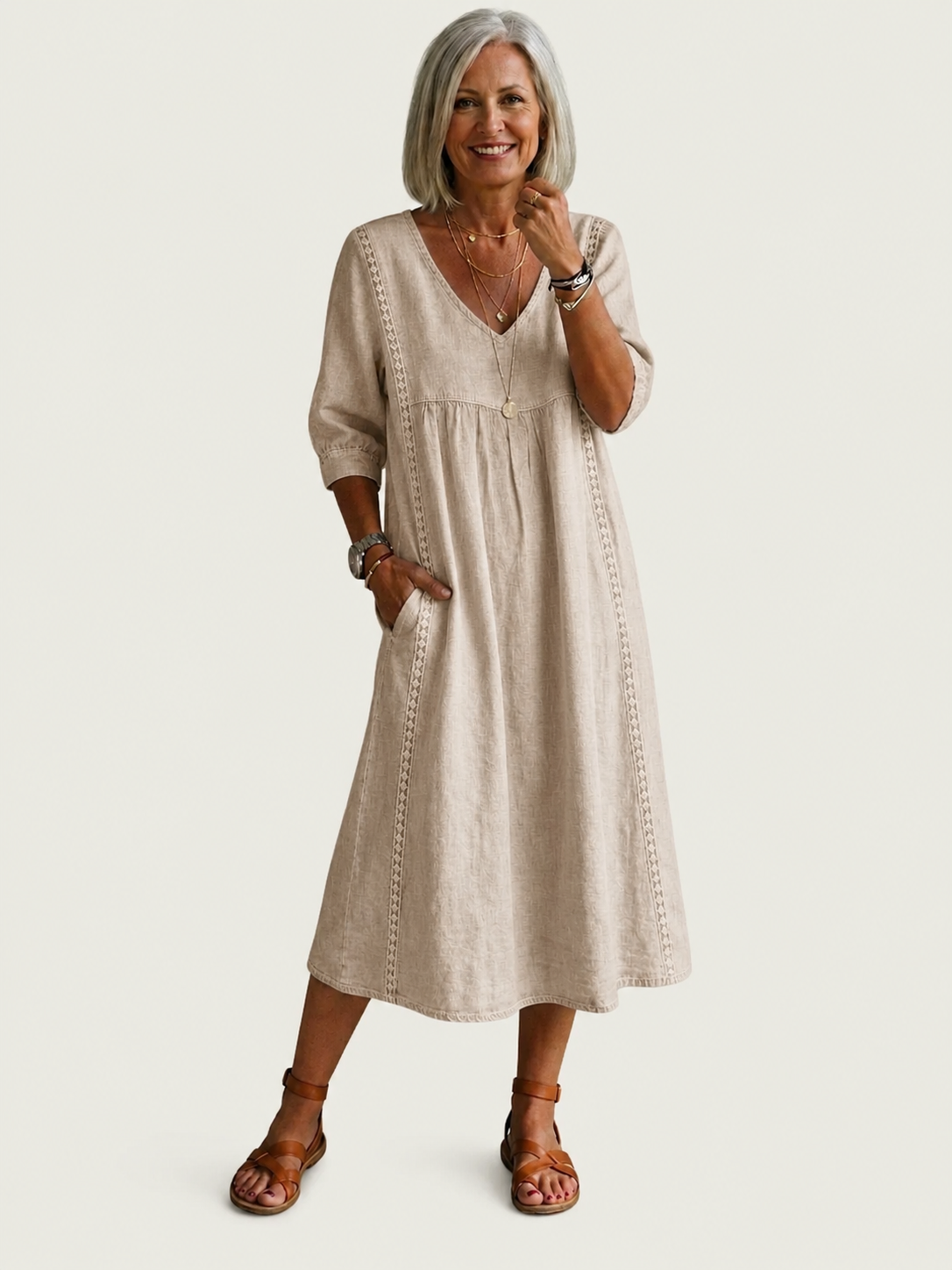 Juliette | Elegant A-Line Maxi Dress