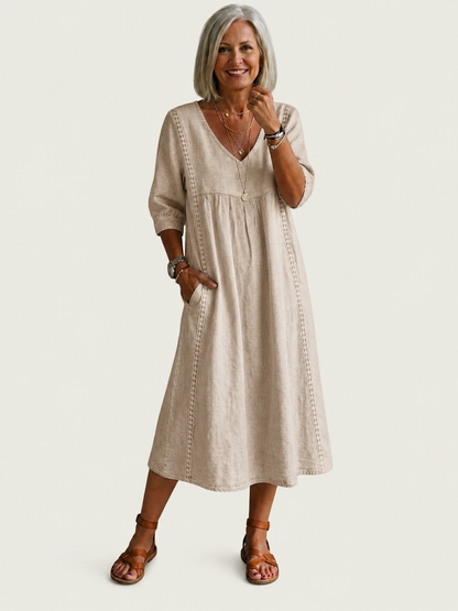 Juliette | Elegant A-Line Maxi Dress