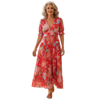 Coralina - Robe florale éclatante