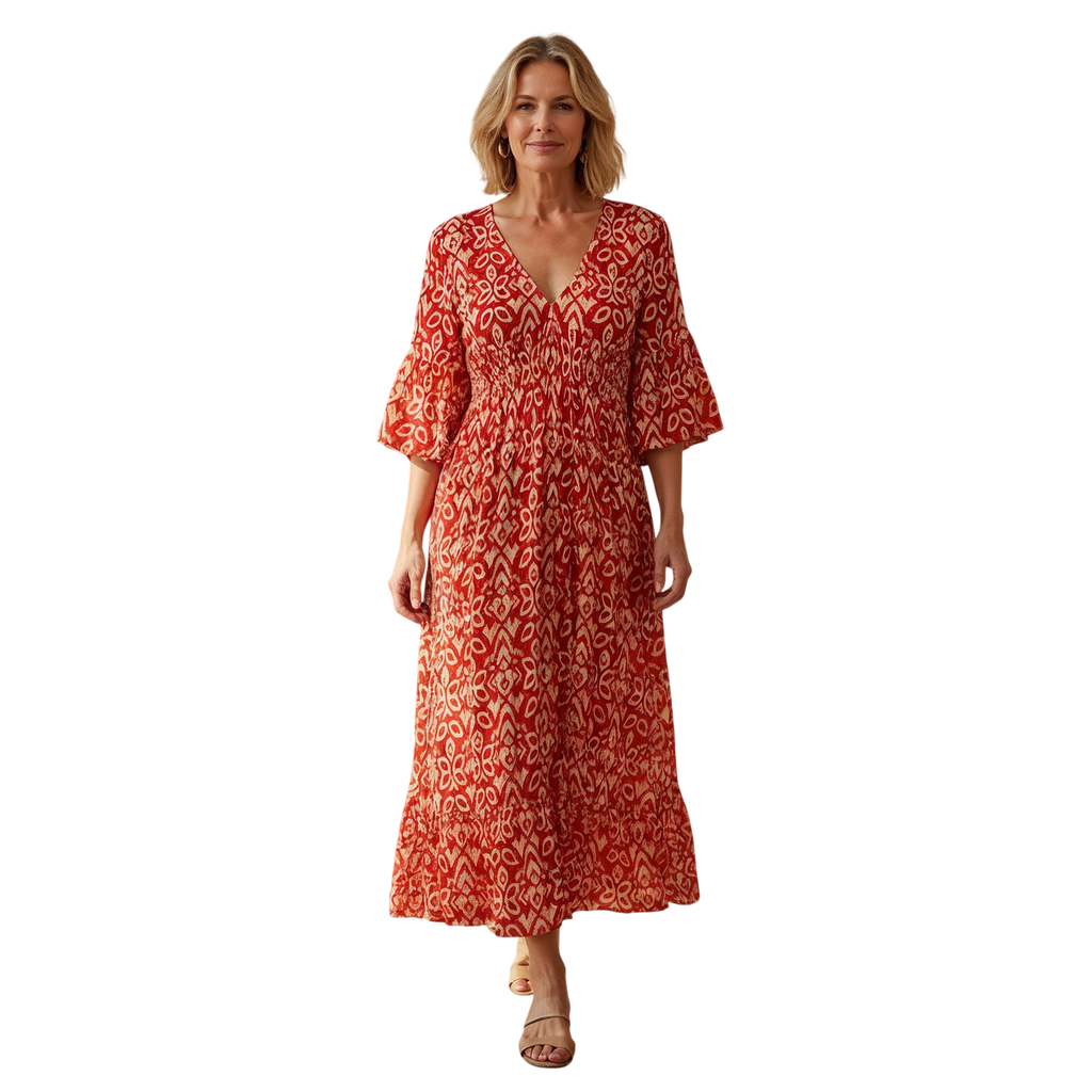 Lacey – Robe Imprimée Bohème
