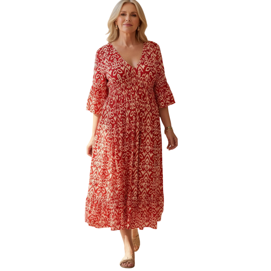 Lacey – Robe Imprimée Bohème