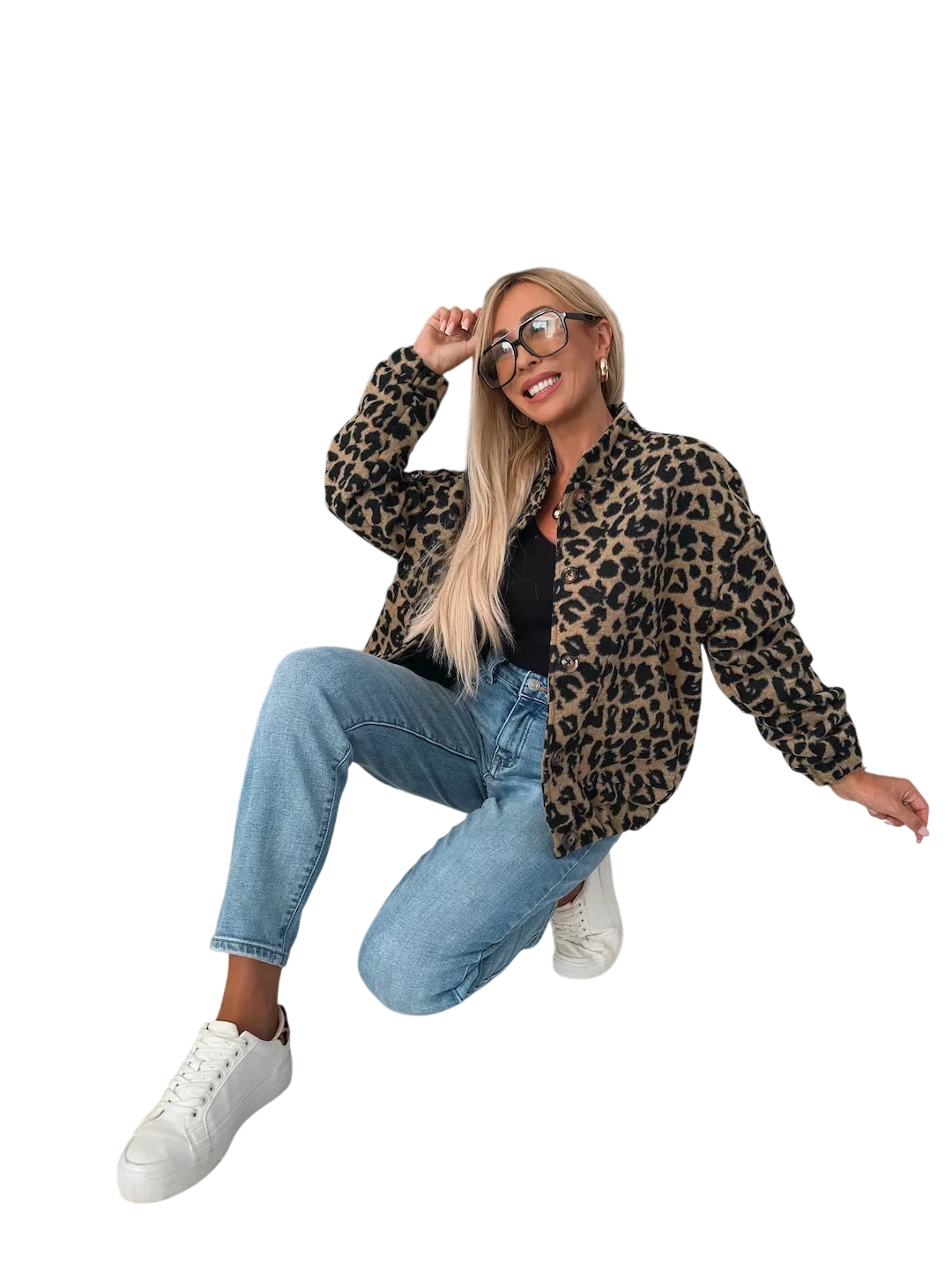 Lidia / Veste à imprimé animal au style moderne