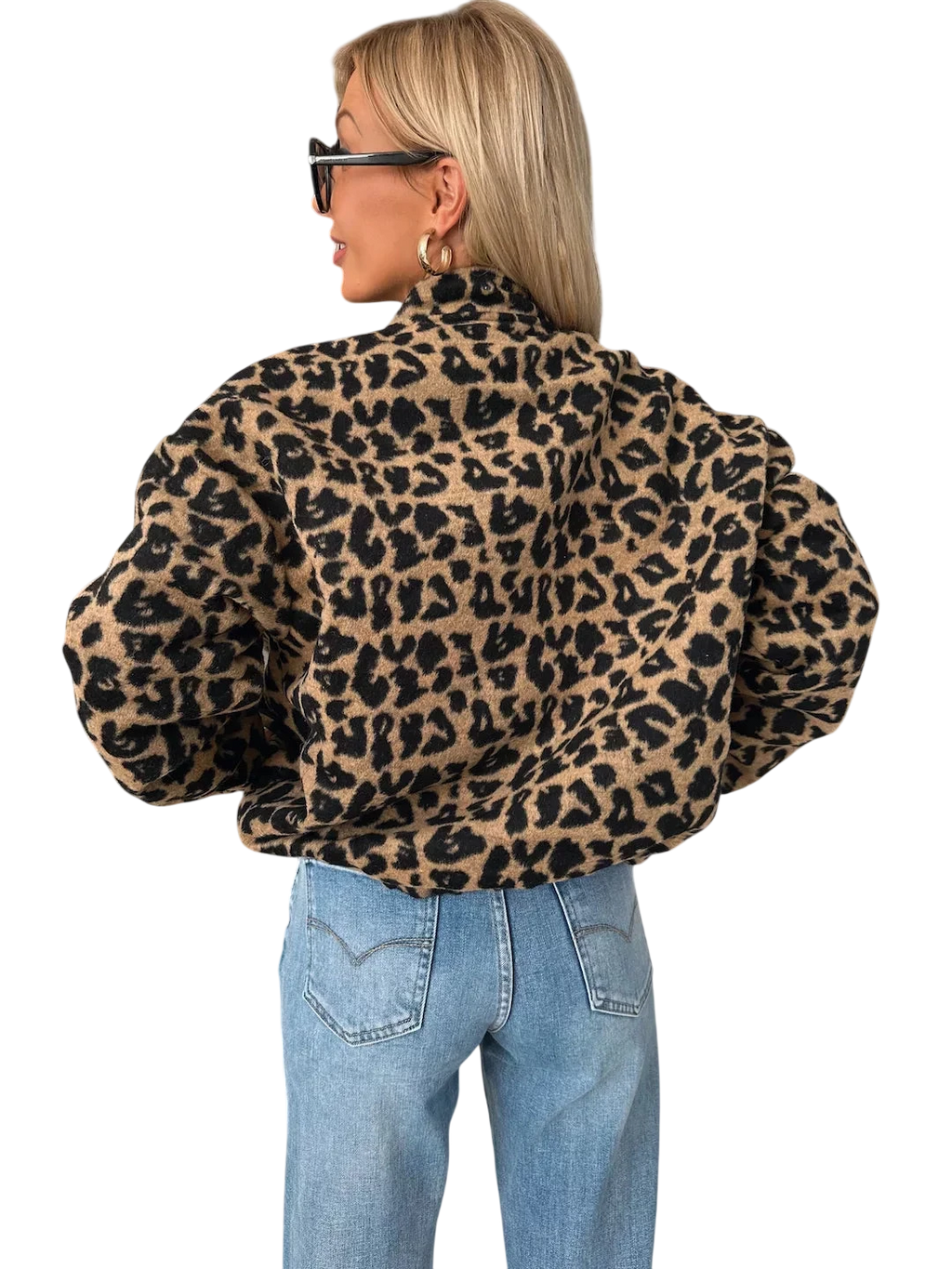 Lidia / Veste à imprimé animal au style moderne