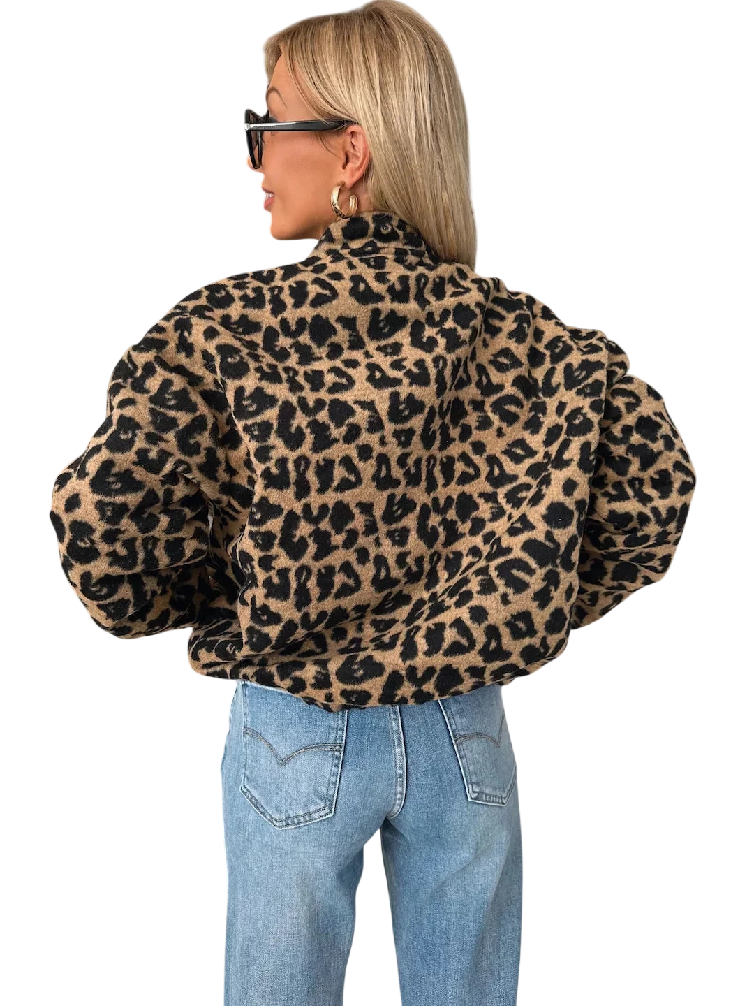 Lidia / Veste à imprimé animal au style moderne