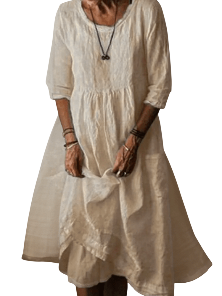 Julie – Robe longue fluide