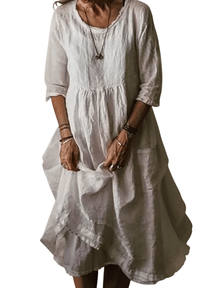 Julie – Robe longue fluide