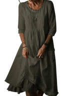 Julie – Robe longue fluide