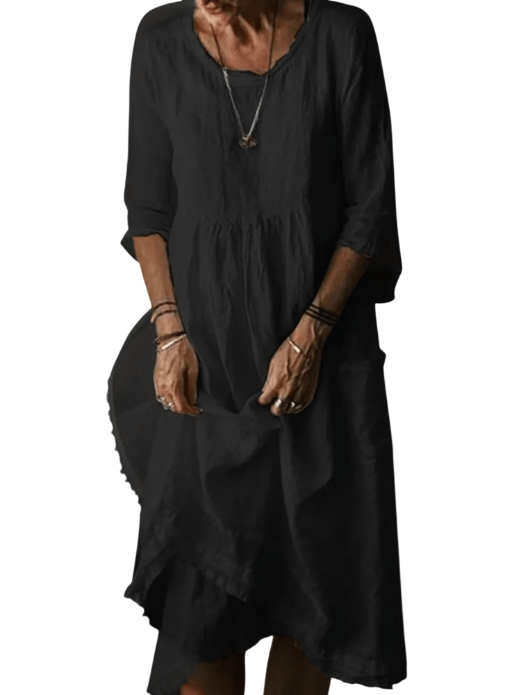 Julie – Robe longue fluide