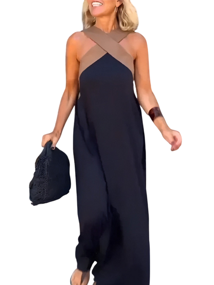 Keira - Breathable Comfortable Crossed Maxi Dress