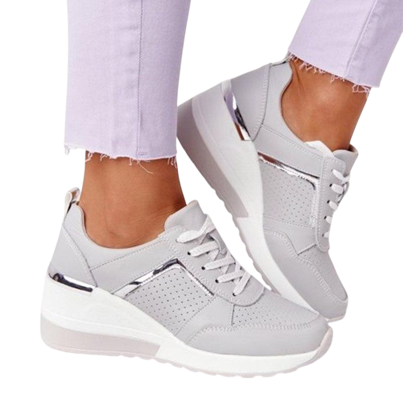 Lauren™ | Baskets Orthopédiques Confortables à Talon Haut