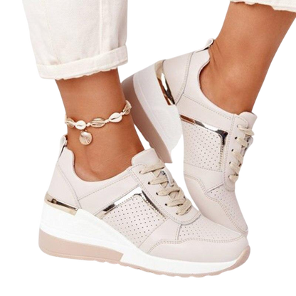 Lauren™ | High Heel Comfort Sneakers