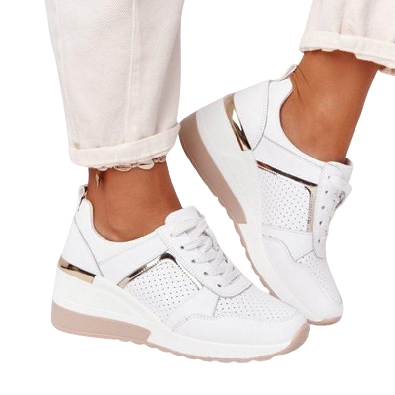 Lauren™ | Baskets Orthopédiques Confortables à Talon Haut