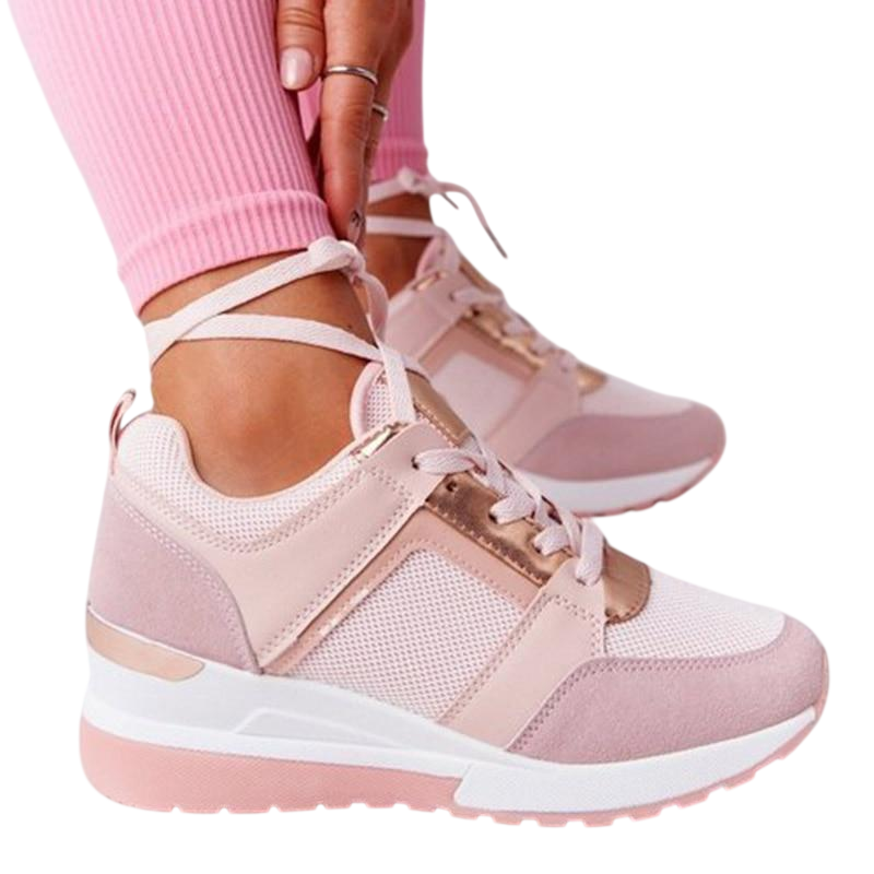 Lauren™ | Baskets Orthopédiques Confortables à Talon Haut
