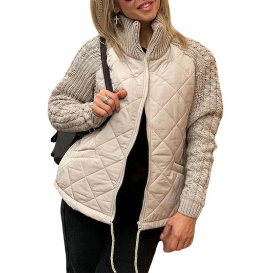 Adela – Quilted Patchwork Jacket