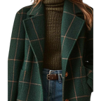 Fiona – Manteau classique à carreaux