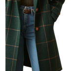 Fiona – Manteau classique à carreaux