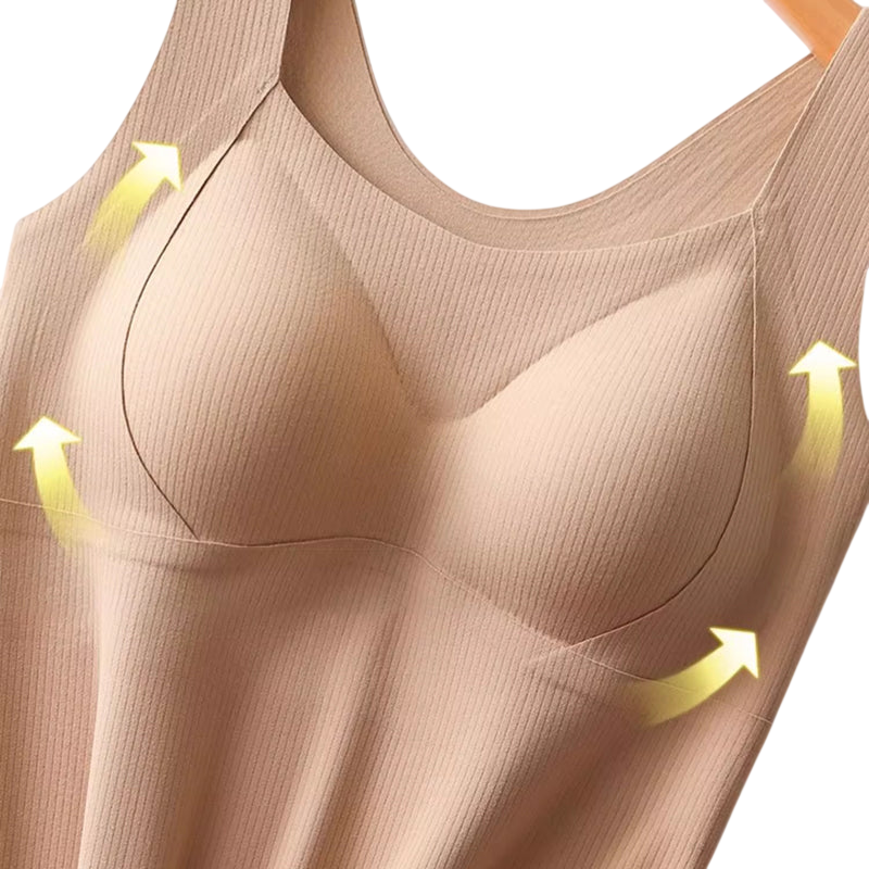 MAUDE™ | Débardeur thermique rembourré femme