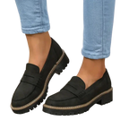 Mocassins confortables à plateforme
