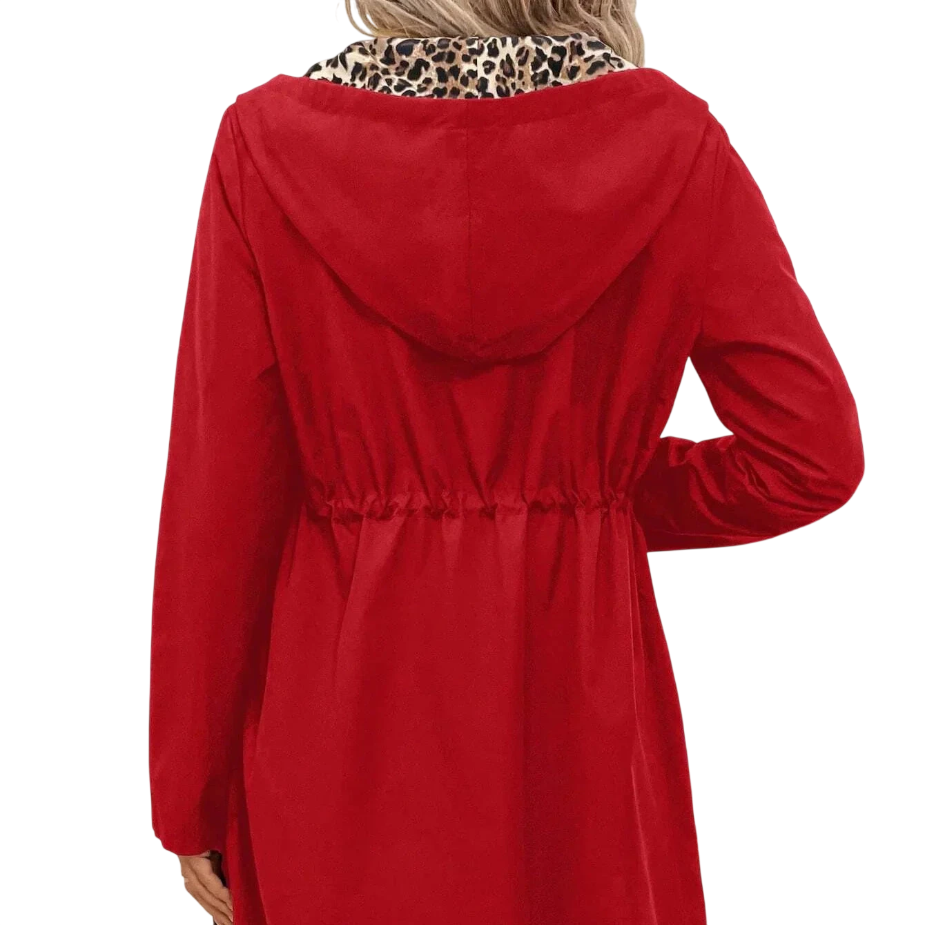 Brenda - Veste réversible avec fermeture éclair et capuche réglable