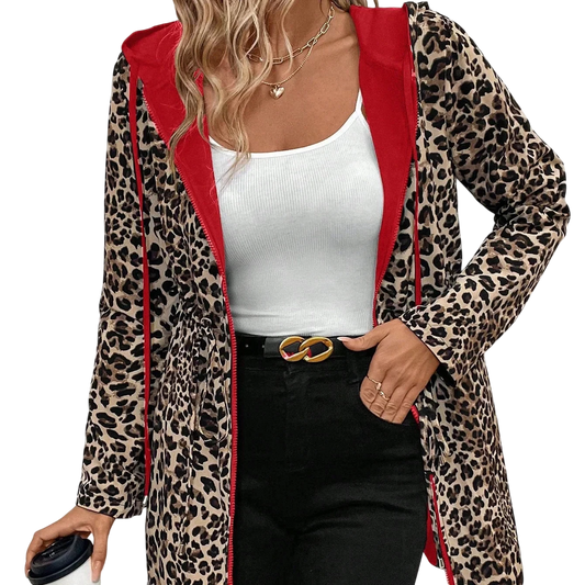Brenda - Reversible Zip-Up Jacket with Adjustable Hood