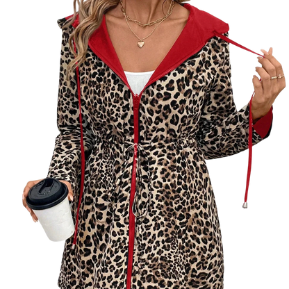 Brenda - Reversible Zip-Up Jacket with Adjustable Hood