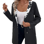 Brenda - Veste réversible avec fermeture éclair et capuche réglable
