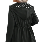 Brenda - Veste réversible avec fermeture éclair et capuche réglable