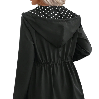 Brenda - Reversible Zip-Up Jacket with Adjustable Hood