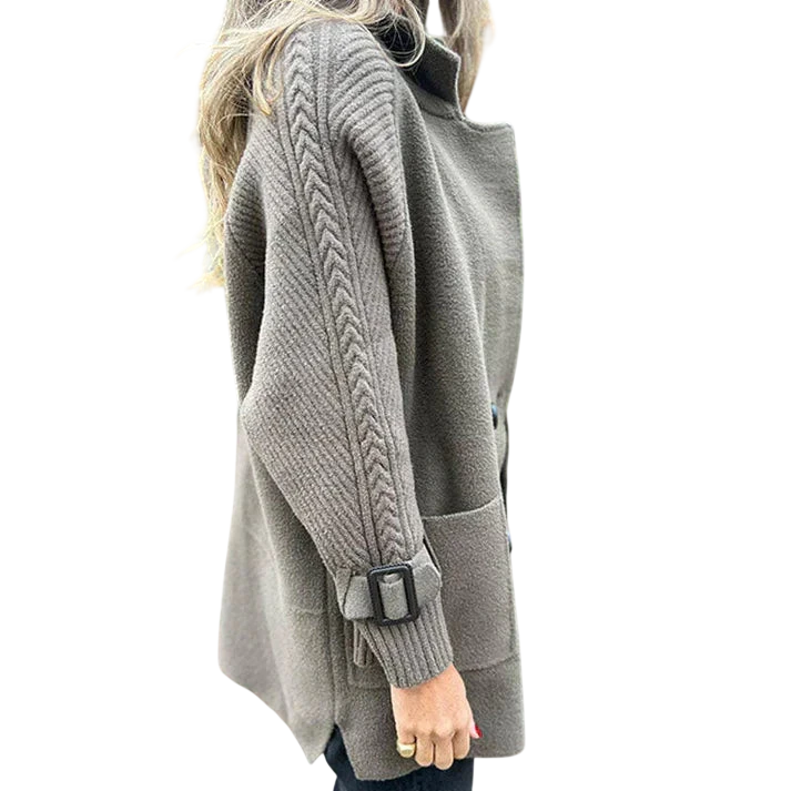 Gabriela - Manteau caban à double boutonnage pour femme
