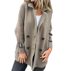 Gabriela - Manteau caban à double boutonnage pour femme