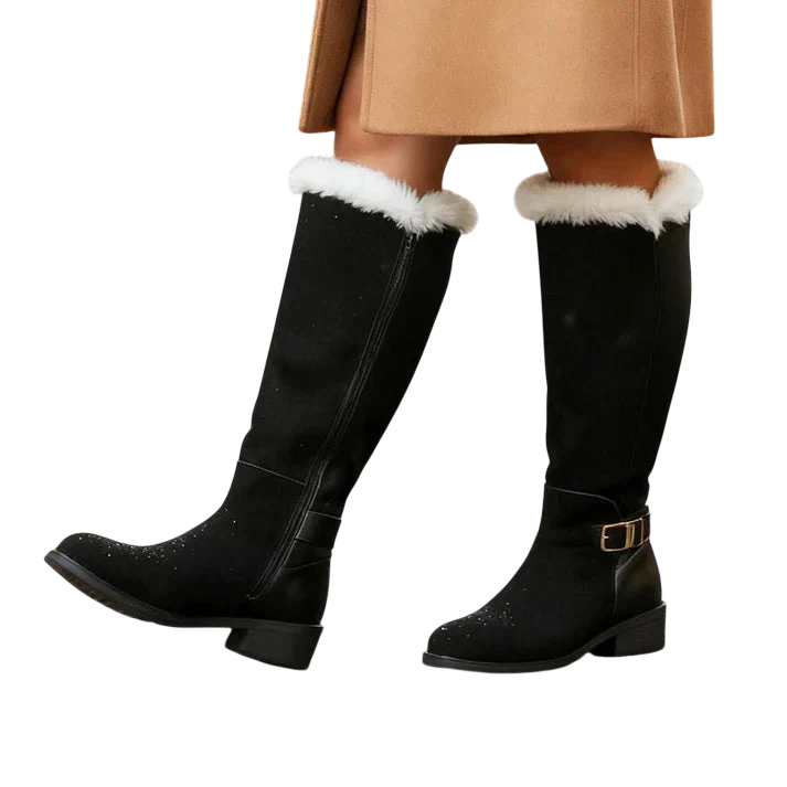 Ainhoa - Bottes d'hiver chaudes fourrées