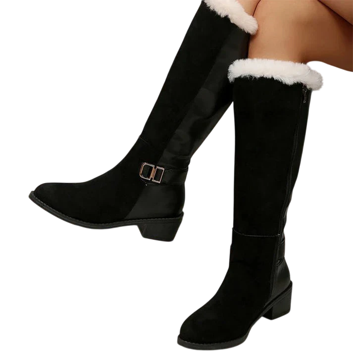 Ainhoa - Bottes d'hiver chaudes fourrées