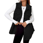 Mónica – Long Plush Vest