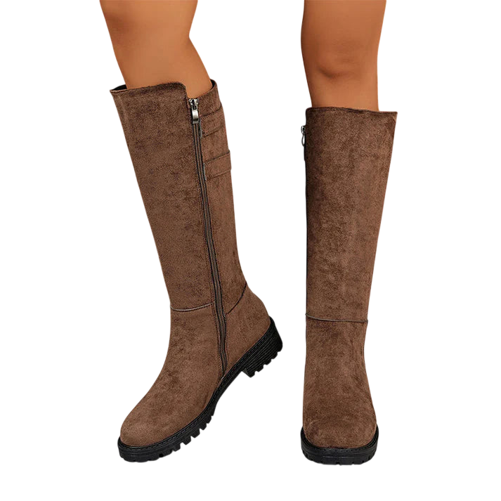 Ariadna - Bottes hautes à fermeture éclair latérale