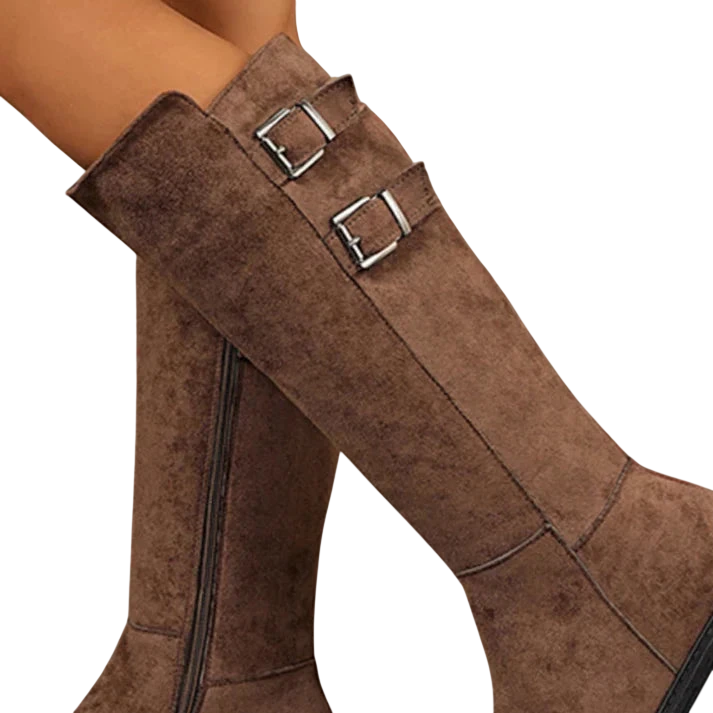 Ariadna - Bottes hautes à fermeture éclair latérale