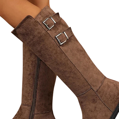 Ariadna – High Boots with Side Zip