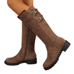 Ariadna - Bottes hautes à fermeture éclair latérale