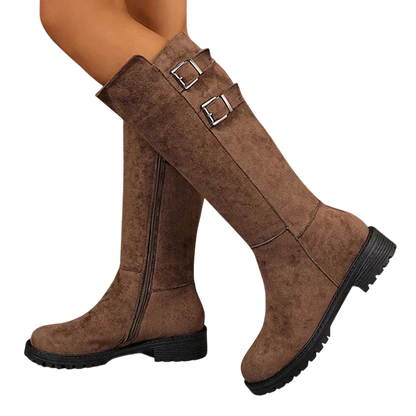 Ariadna – High Boots with Side Zip