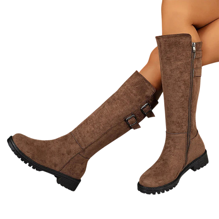 Ariadna - Bottes hautes à fermeture éclair latérale