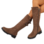 Ariadna - Bottes hautes à fermeture éclair latérale