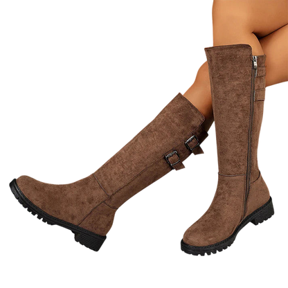 Ariadna – High Boots with Side Zip
