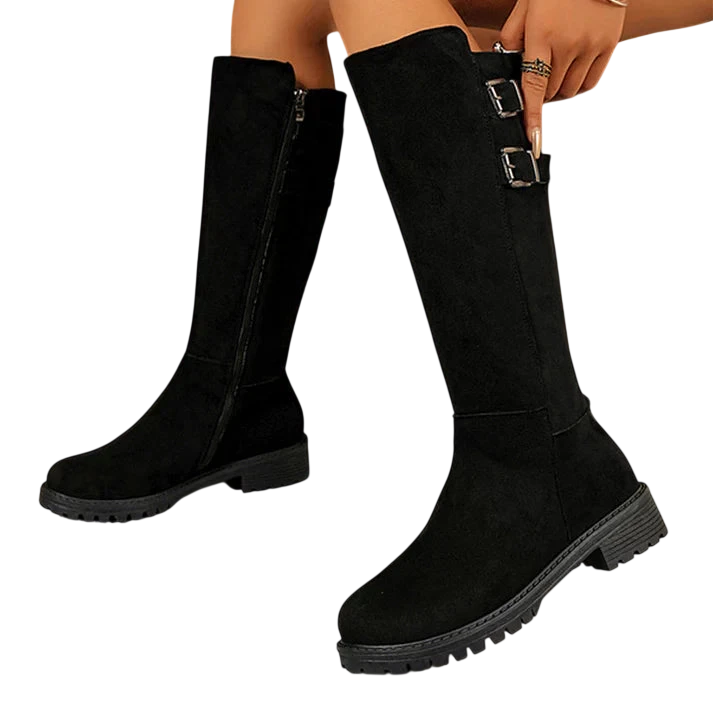 Ariadna - Bottes hautes à fermeture éclair latérale