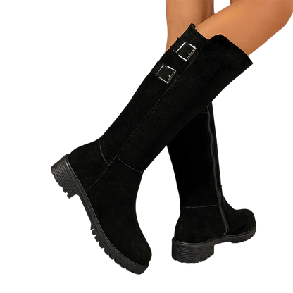 Ariadna – High Boots with Side Zip