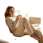 Pantalon de tailleur femme taille haute